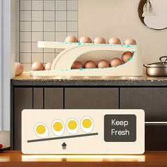 2pcs Kitchen Egg Holder for Refrigerator and Countertop