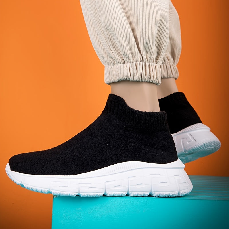 Men's Breathable Running Shoes Walking Sock Sneakers