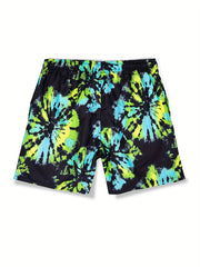 Quick Drying Men's Swim Trunks with Mesh Lining - Beach Pool Board Shorts