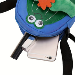 Ugly Frog Crossbody Bag Animal Shoulder Bag Stuffed Coin Purse