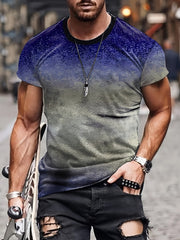 Vintage Style T shirt Men's Casual Street Style Tee Shirt