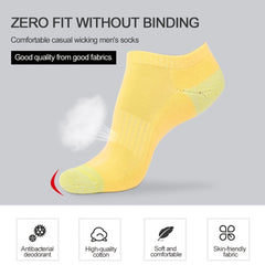 4 Pairs Active Ankle Socks for Sports Men Women