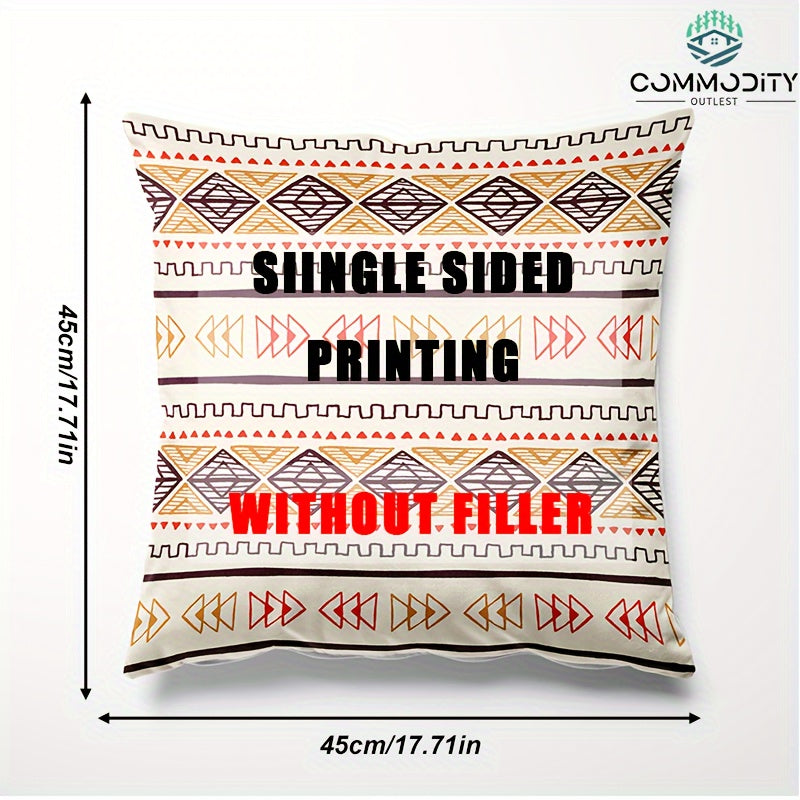 2pcs Bohemian Style Pillow Covers for Sofa Bedroom Home Decoration
