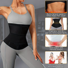 Waist Trainer Belt Tummy Control Compression Wrap Cincher