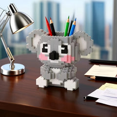 Koala Building Blocks Pen Holder Toy - Ideal Gift for All Occasions