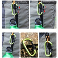 Durable Metal Keychain Carabiner for Outdoor Camping
