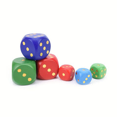 Wooden Dice Board Game 6 Sided Die