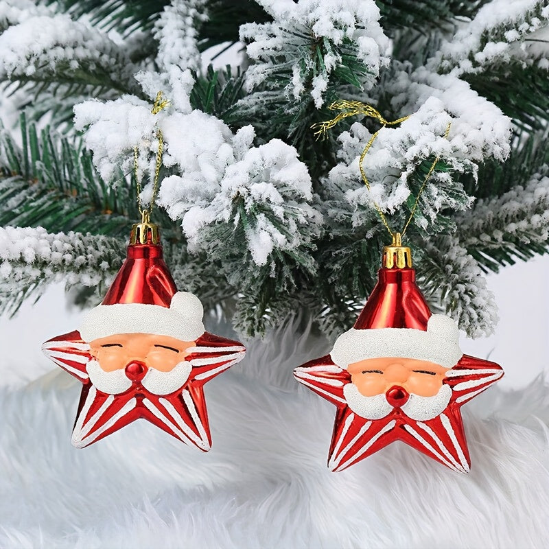Christmas Decorations Plastic Socks Cane Pendants Small Pendants
