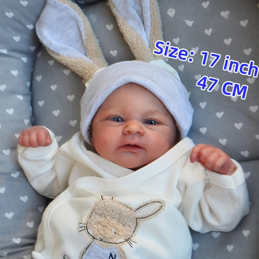 Adorable 17 Inch Realistic Newborn Baby Dolls with Lifelike Features