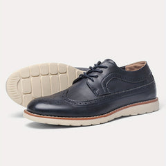 Men's Brogue Derby Shoes Non Slip Dress Shoes For Wedding Business