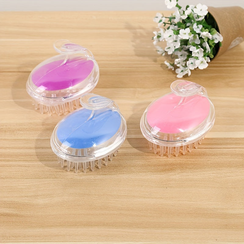 Scalp Massage Comb Brush Wet & Dry Hair Soft Long Teeth Maximum Comfort