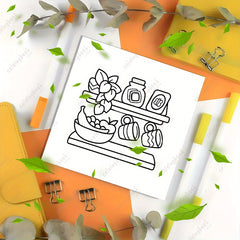 Cozy Life Adult Coloring Book - 22 Pages Mixed Paper - Unique Cover Designs