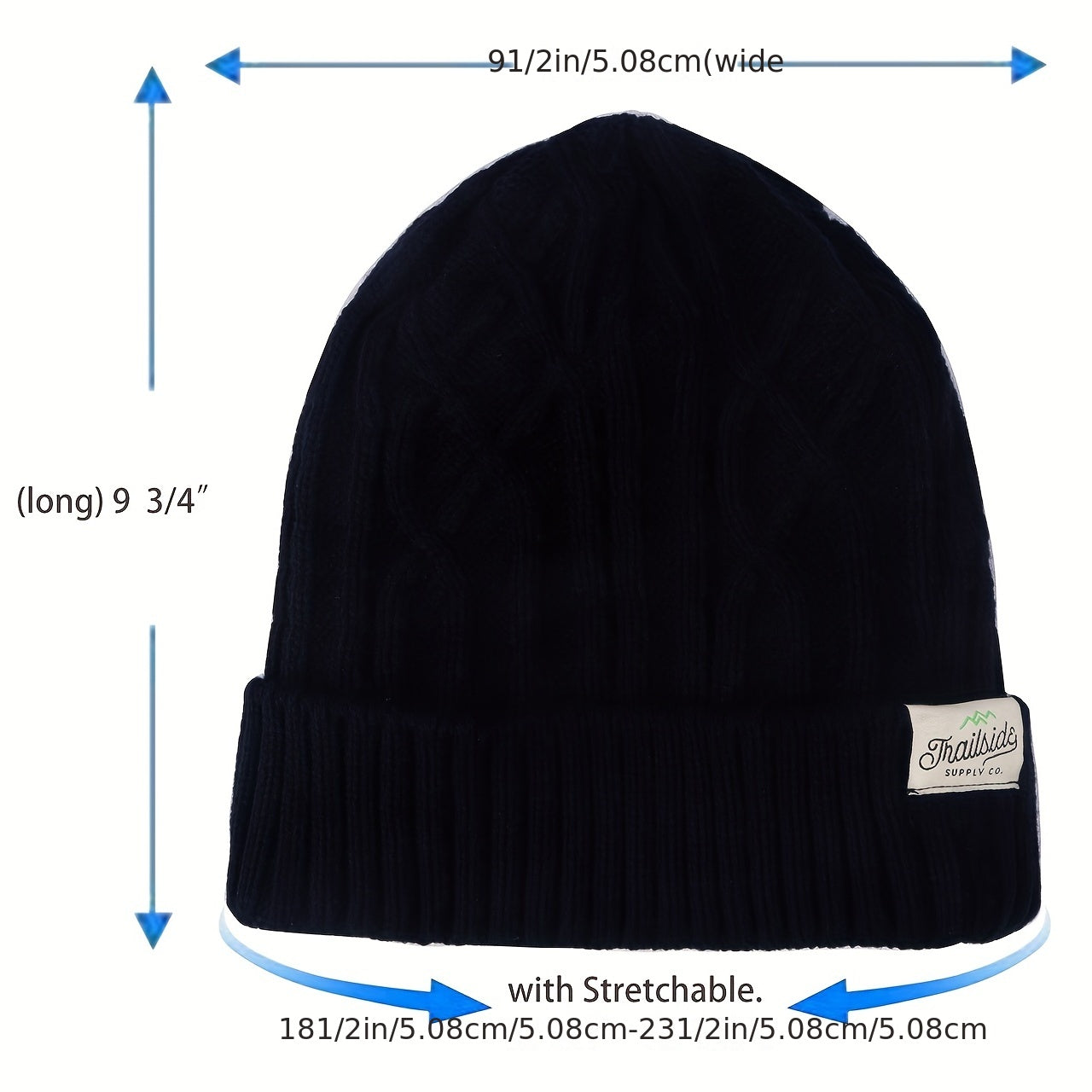 Men's Knitting Skull Cap Warm Windproof Wool Beanie Halloween Decor