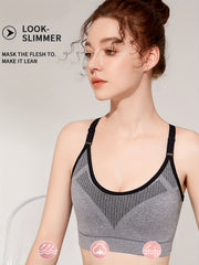Wireless Sports Bra for Women Comfy & Breathable Workout Bra