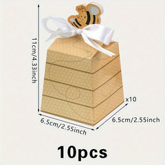 10pcs Party Bee Candy for Party Supplies