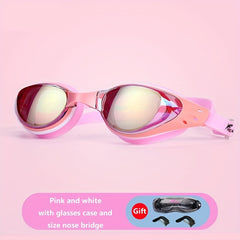 Swimming Diving Goggles Anti-fog Large Frame Waterproof