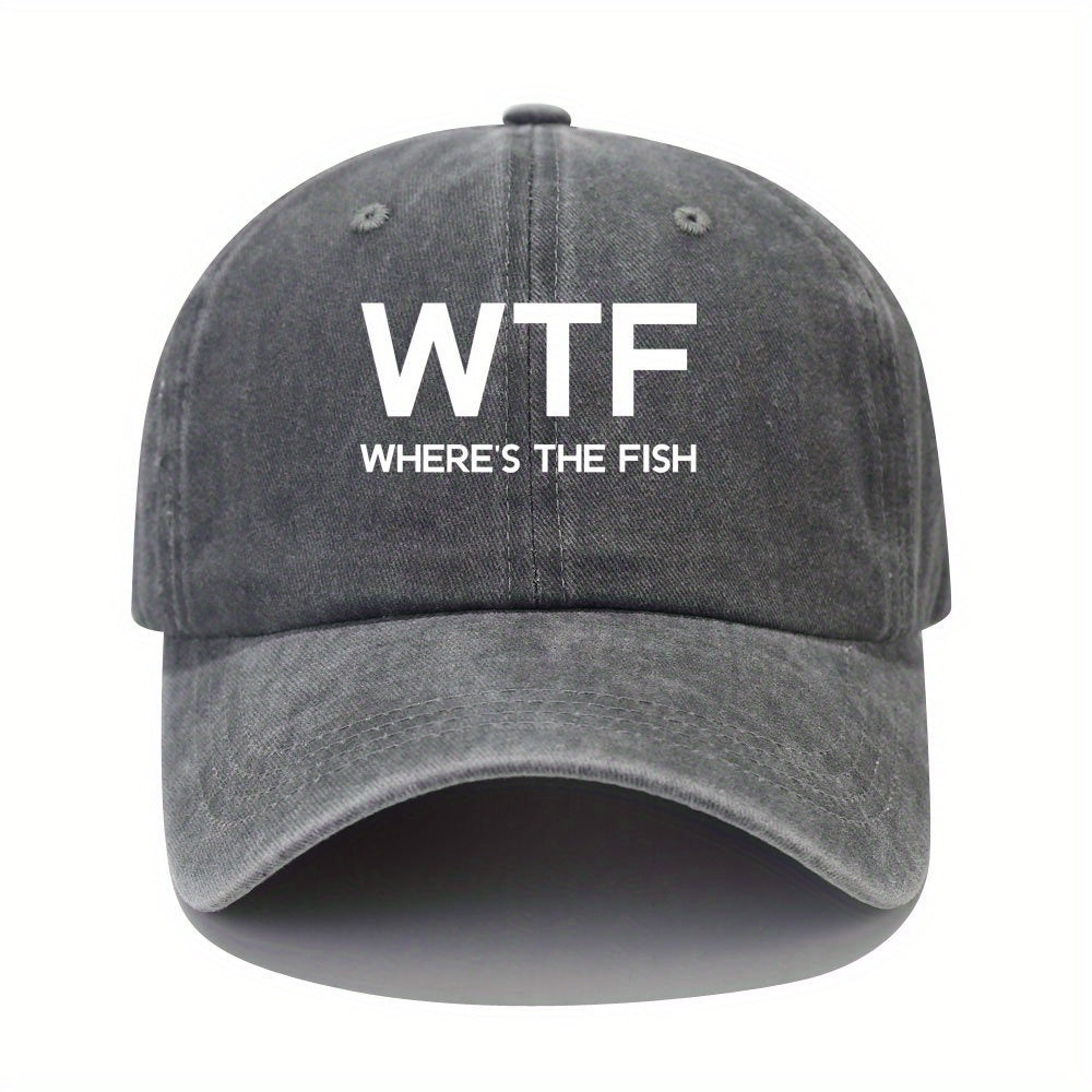 Adjustable Summer Casual Mens Peaked Cap With Letter Embroidery