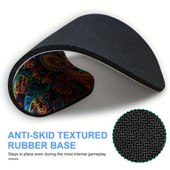 Colorful Flower Gaming Mouse Pad E sports Anti-slip Keyboard Pad