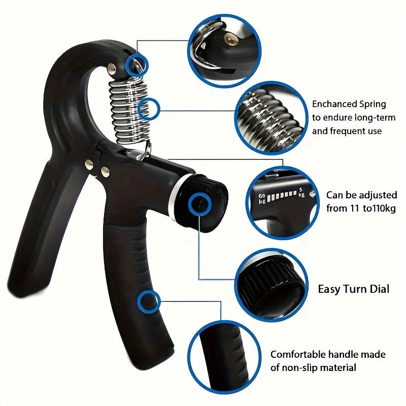 Hand Grip Strengthener Finger Gripper Wrist Exercise Equipment