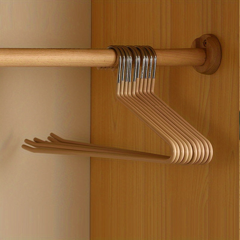 5pcs Goose Shaped Trousers Rack Stainless Steel Non-Slip Clip