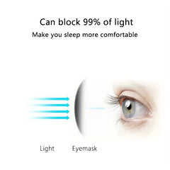 3D Eye Mask for Travel Sleep Men Women Light Proof Eye Protective