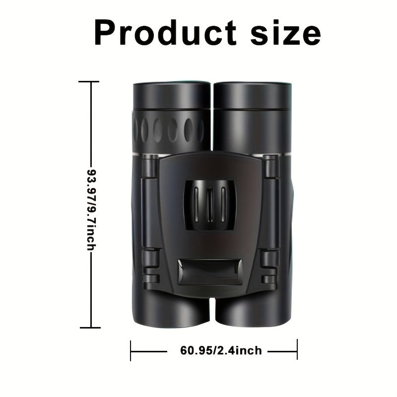 Portable HD Binoculars For Travel Camping Hiking Bird Watching