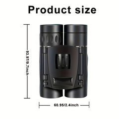 Portable HD Binoculars For Travel Camping Hiking Bird Watching