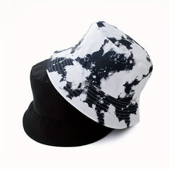 Double sided Tie dye Fisherman Hat Outdoor Cap For Men Women