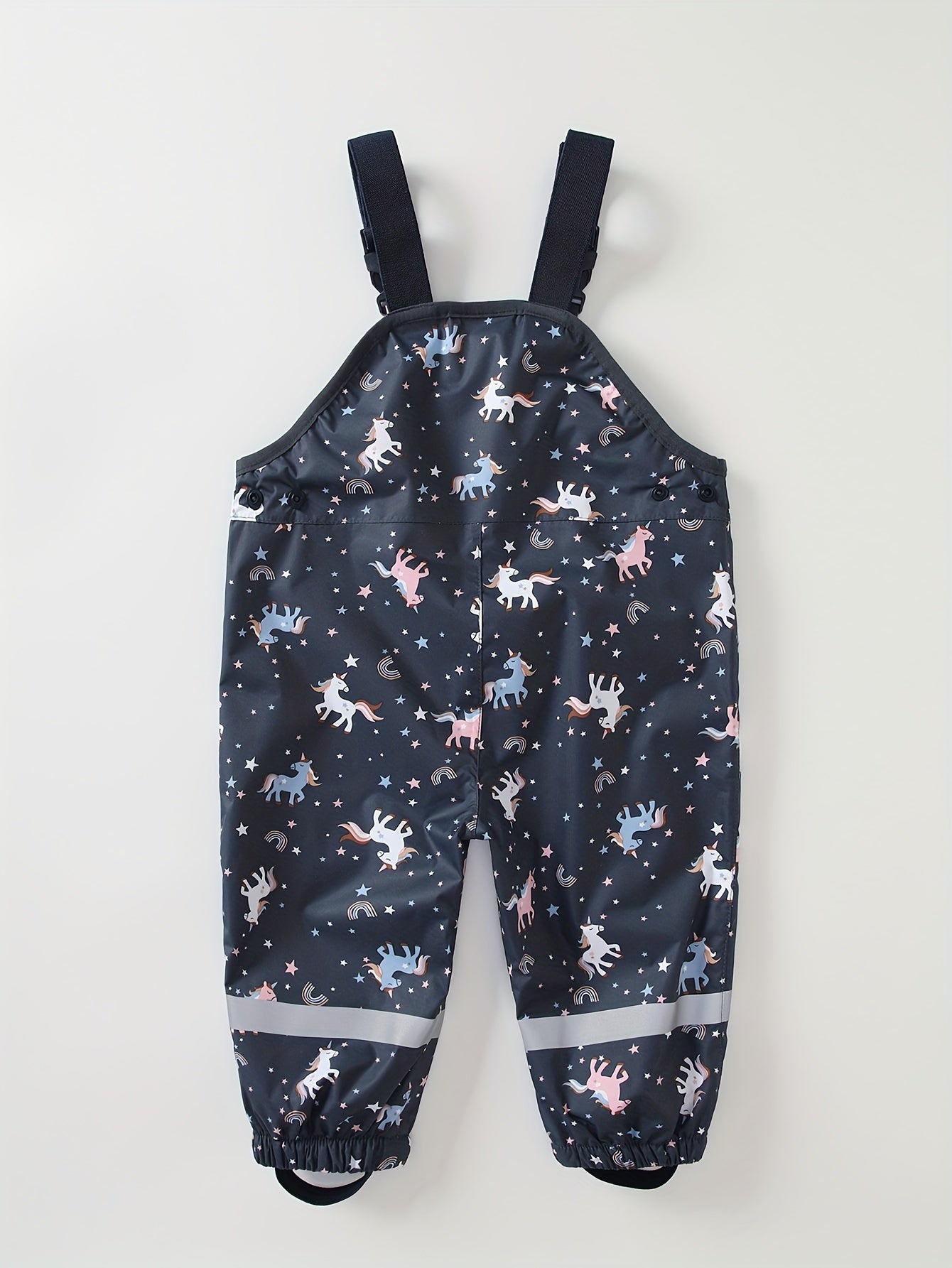 Unicorn Graphic Cartoon Romper Girls Jumpsuit Kids Clothes Gift