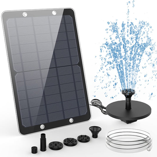 9W Solar Water Pump Kit with 6 Nozzle