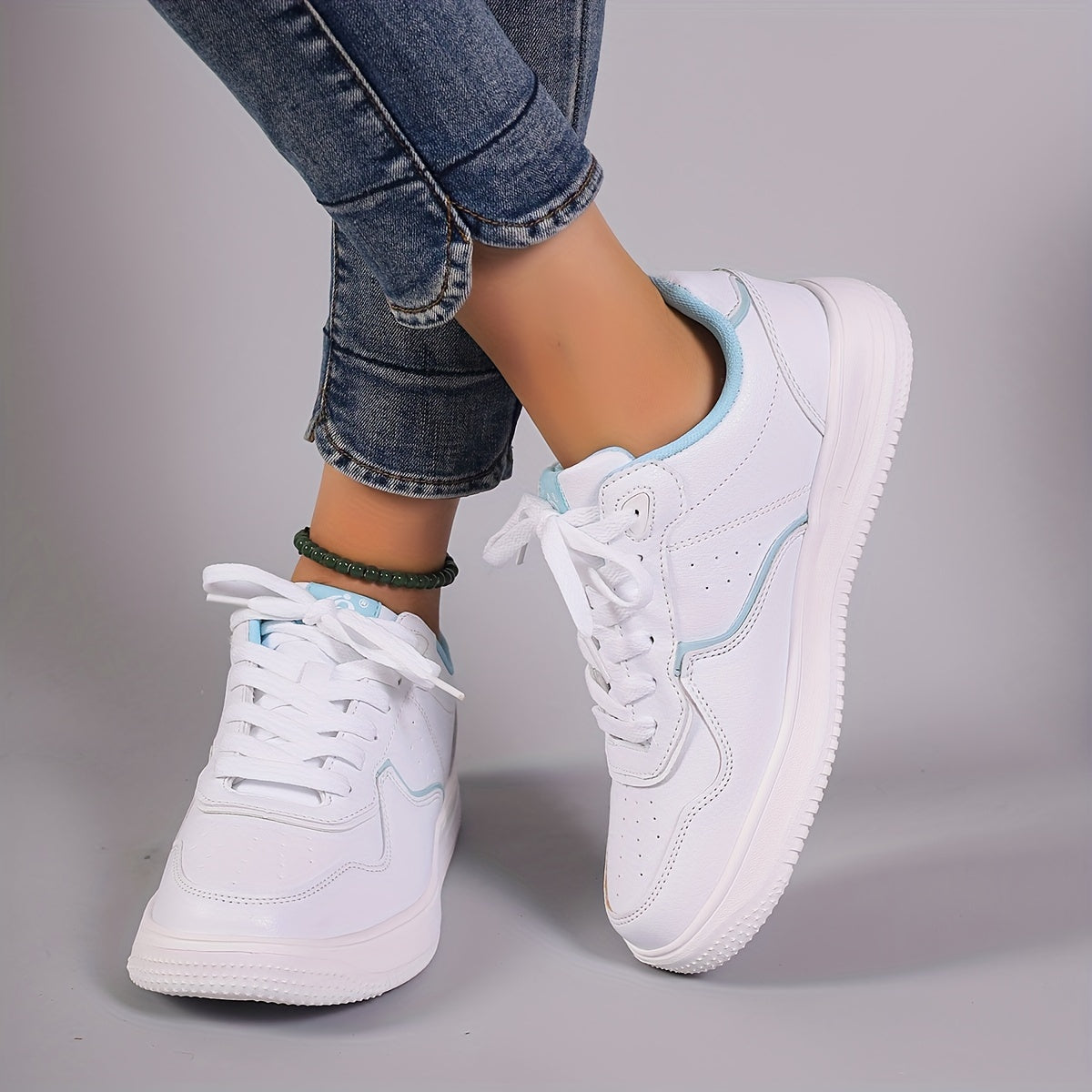 Women's Thick Bottom Skate Shoes Lightweight Casual Sport Shoes