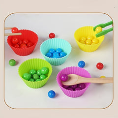 Montessori Test Tube Clip Beads Educational Toy