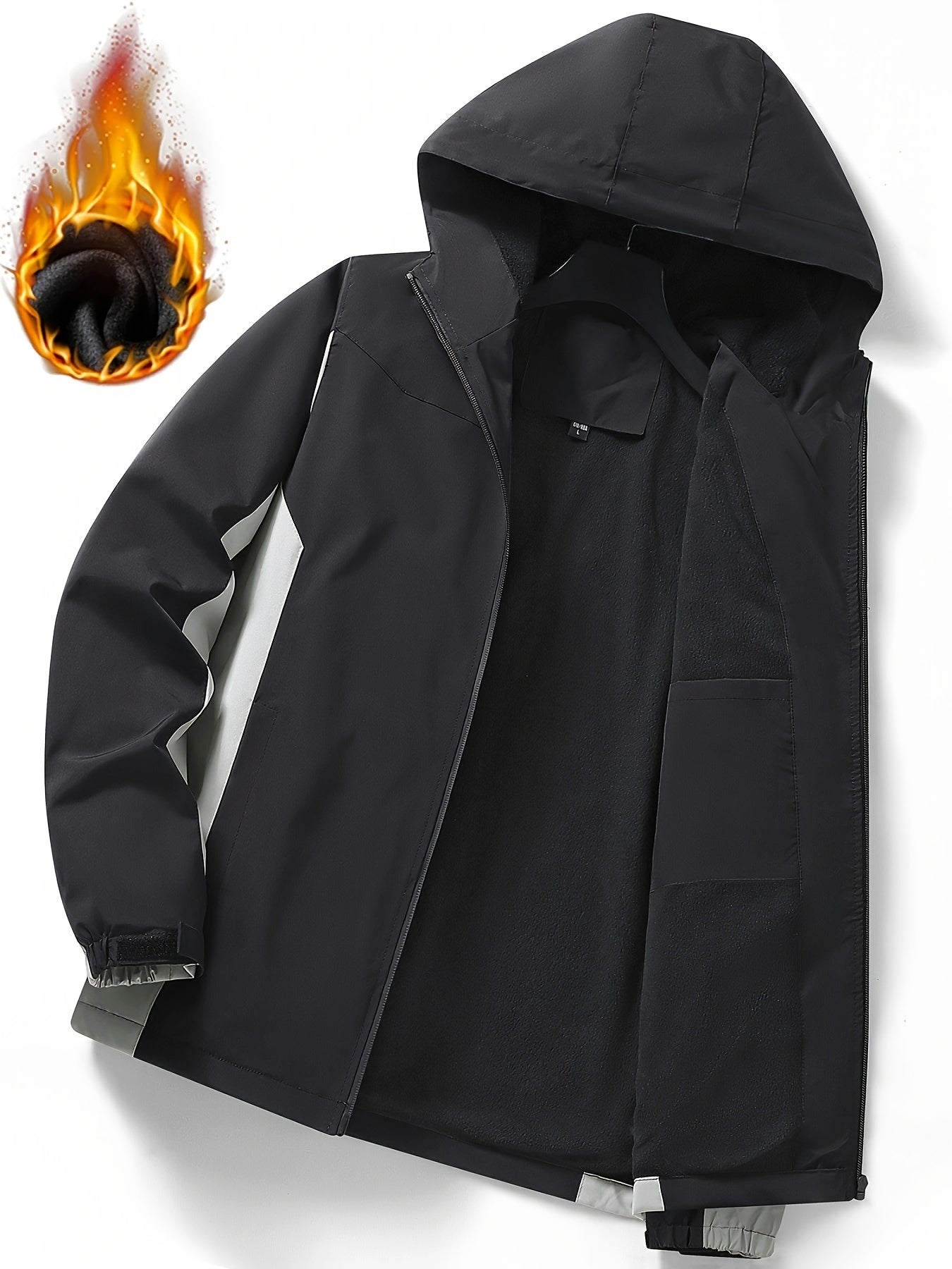 Warm Waterproof Windproof Hooded Ski Coat Women's Outdoor Clothing