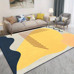 XL Modern Crystal Velvet Area Rug
