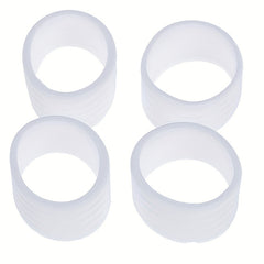 4pcs Tennis Racket Rubber Ring Grips - Stretchable Rubber Ring