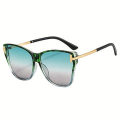 Cat Eye Gradient Lens Sunglasses For Women Men UV400