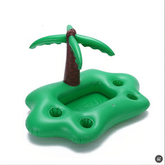 Tropical Coconut Palm Pool Float Pet Water Toy