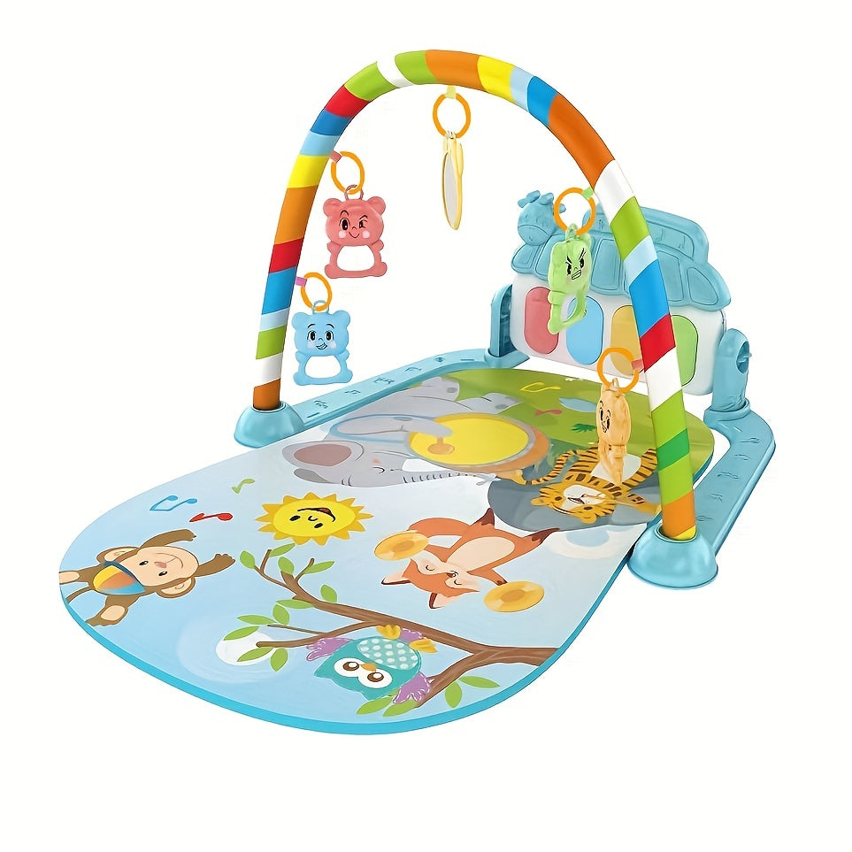 Baby Gym Play Mat Kick & Play Piano With Music Toy Playmats Birthday Gift