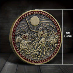 Temple Knights Challenge Coins Collectible Coins Collection And Gift