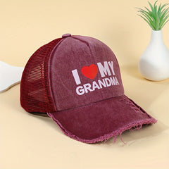 Vintage Distressed Washed Baseball Cap Unisex Dad Hat