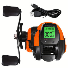 SAMOLLA 1pc Baitcasting Fishing Reel 7.2:1 Ratio 10kg Max Drag