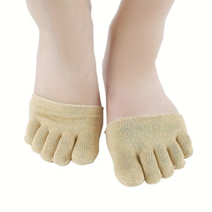 Non Slip Toe Half Socks for High Heels Sweat Absorbent Seamless 40-65kg