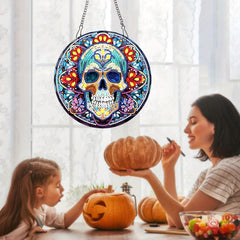 Skull Pattern Artificial Diamond Painting Kit DIY 5D Diamond Art Kit
