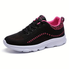 Women's Mesh Breathable Tennis Sports Shoes Lightweight Walking Shoes