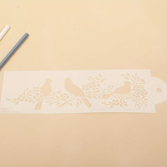 Bird Hollow Out Template for Home Decor Crafts