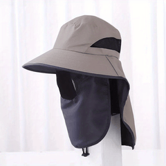 Outdoor Fishing Sunshade Cap with Removable Mask