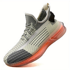 Men's Lightweight Knitted Casual Shoes For Spring And Summer