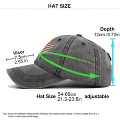 Flag Embroidery Baseball Cap Hip Hop Sports Hat