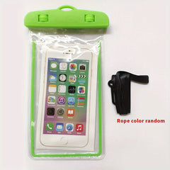 Waterproof Swimming Phone Pouch Assorted Colors - Keep Your Phone Safe and Dry