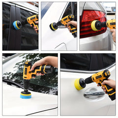 11pcs Car Foam Drill 3 Inch Buffing Pad Polishing Pads Kit Buffer Polisher Kit